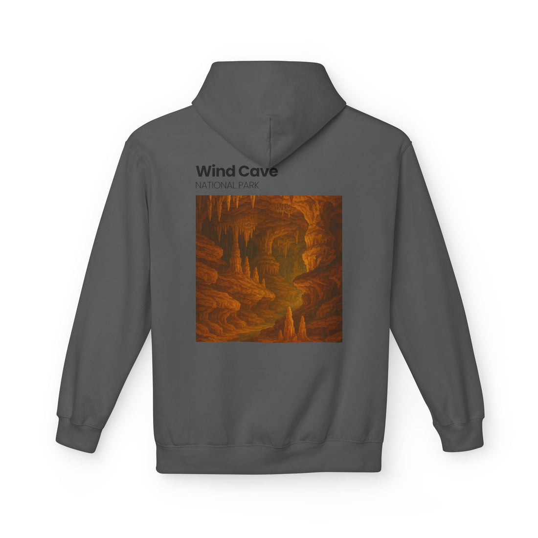 Wind Cave National Park Hoodie | Cave Artwork Pullover