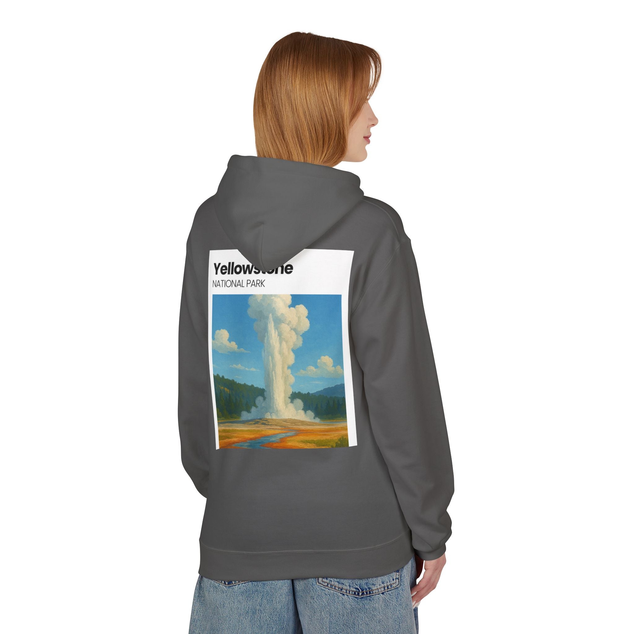 Yellowstone Geyser Hoodie | National Park Travel Pullover