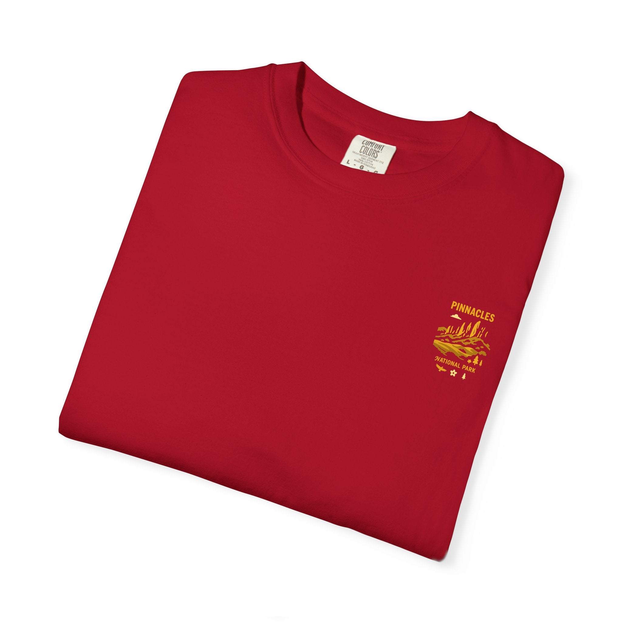 Pinnacles National Park landscape T-Shirt | retro nature poster design