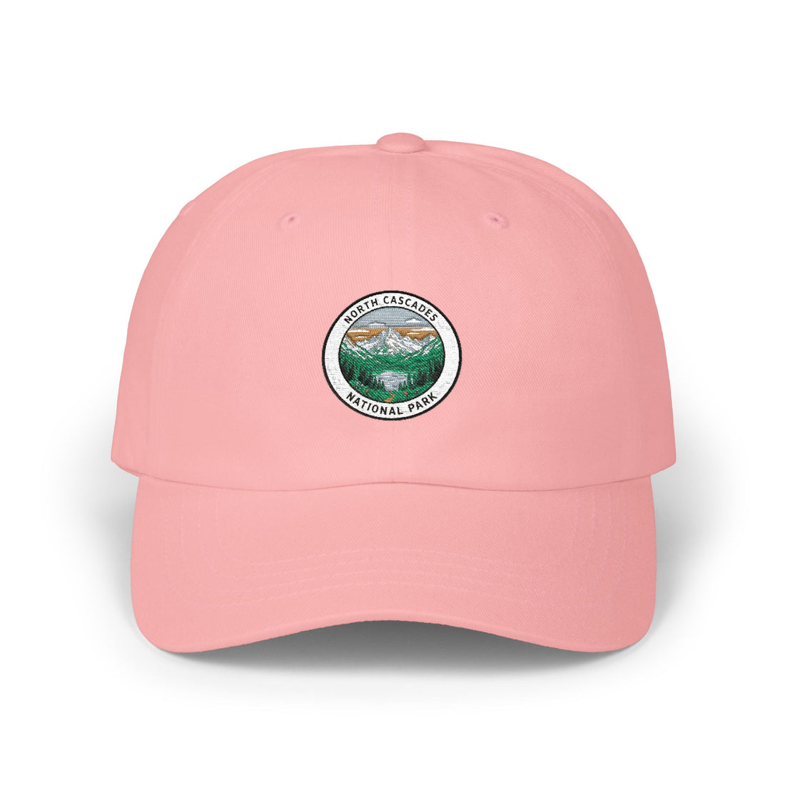 Mountain Forest Patch Cap | Outdoor Adventure Dad Hat