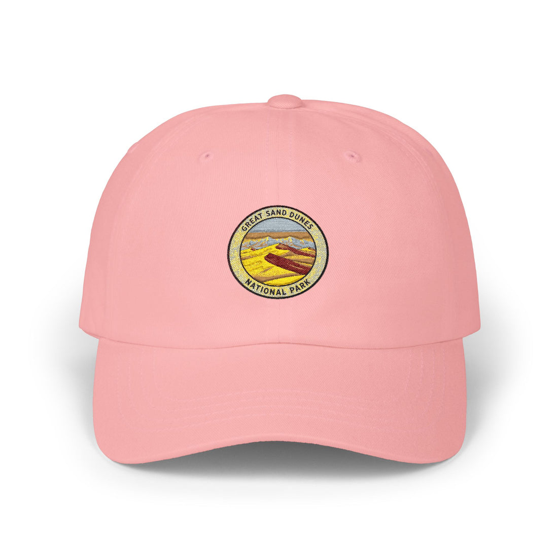 Yellow Mesa Landscape Dad Cap | National Park Patch Embroidery