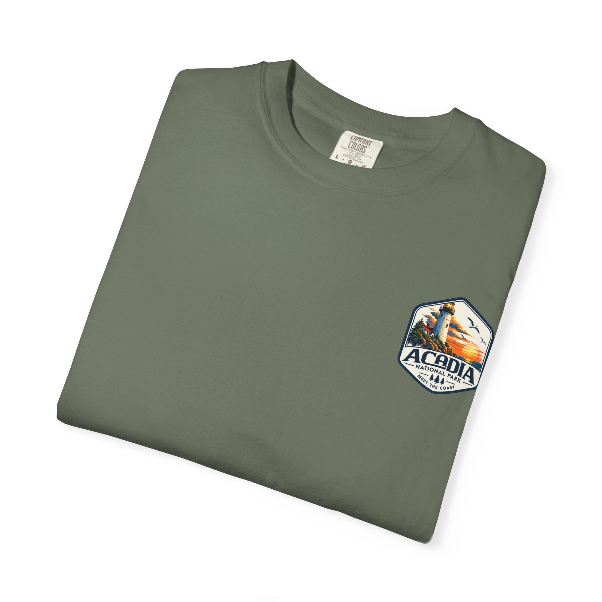 Acadia National Park Lighthouse Graphic T-Shirt