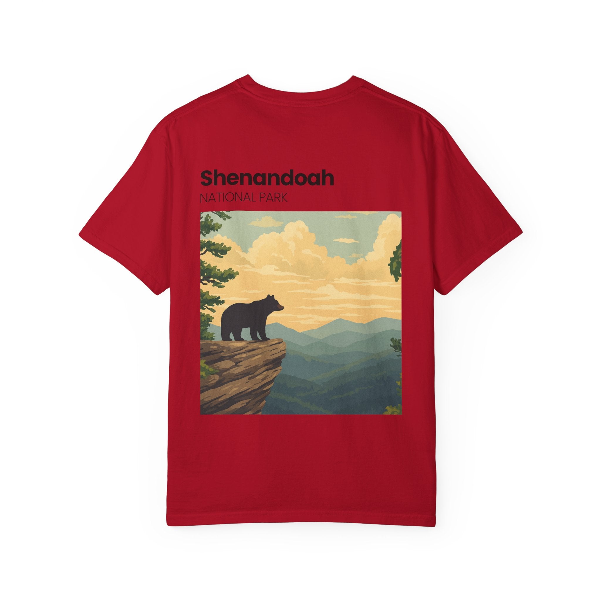 Shenandoah National Park Bear Graphic T-Shirt | Scenic Nature Design