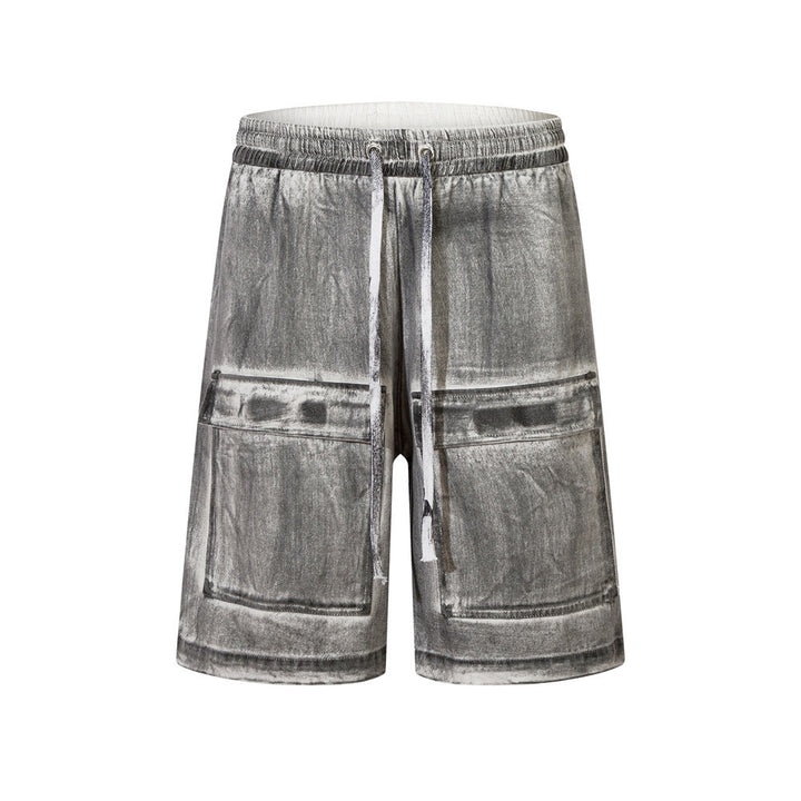 Old And Dirty Workwear Shorts For Men