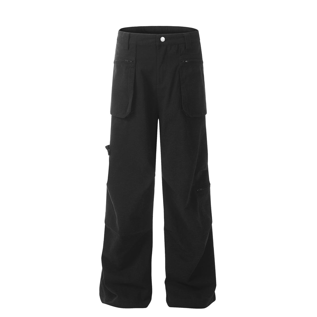 Cotton Loose Straight Cargo Pants Men