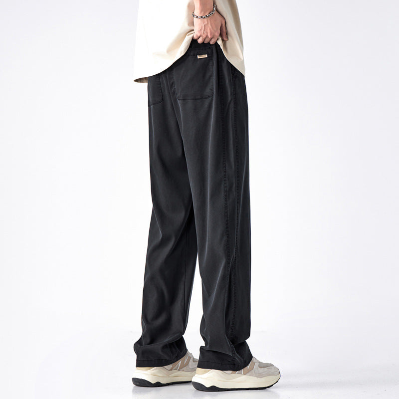 Fashion Men's Straight Casual Pants Men
