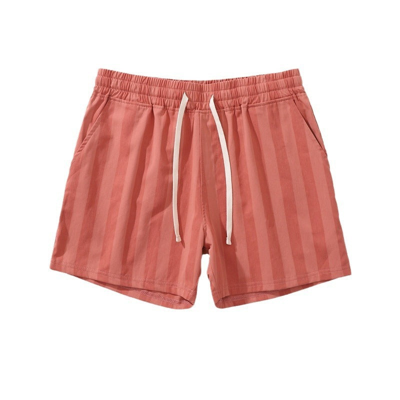 Vertical Striped Shorts For Men