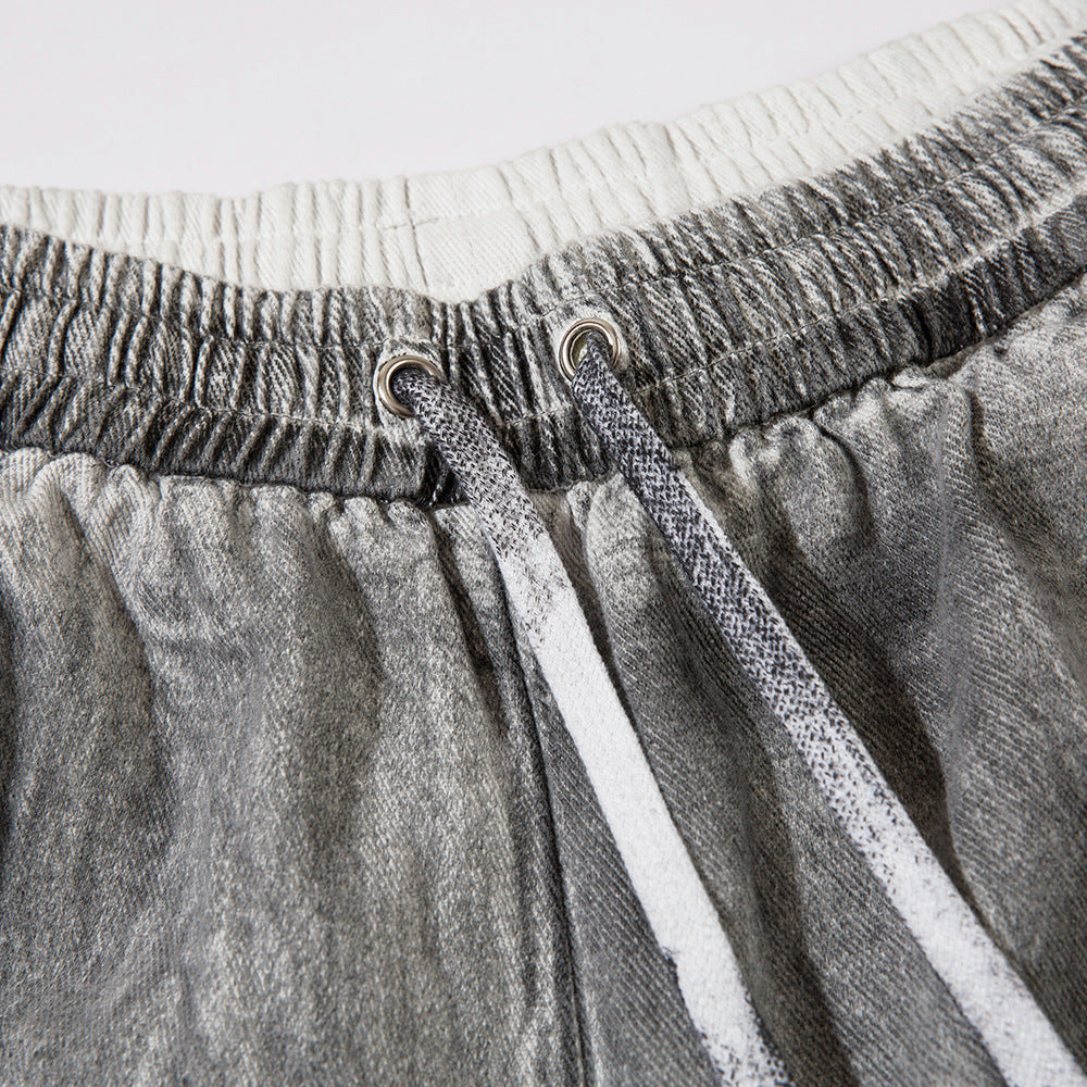 Old And Dirty Workwear Shorts For Men